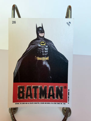 Batman Movie Cards (1989 Topps) #26 Sticker