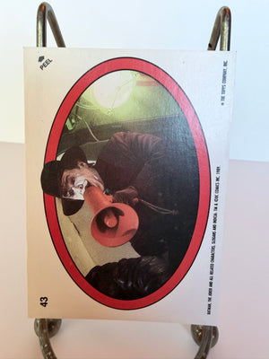 Batman Movie Cards (1989 Topps) #43 Sticker