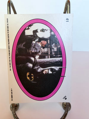 Batman Movie Cards (1989 Topps) #41 Sticker