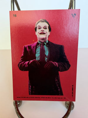 Batman Movie Cards (1989 Topps) #16 Sticker