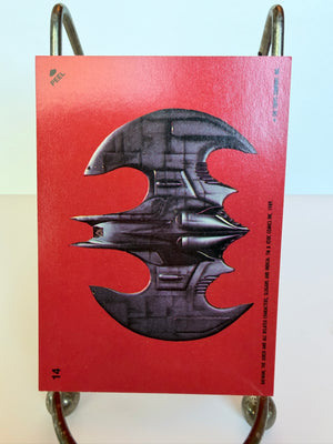 Batman Movie Cards (1989 Topps) #14 Sticker