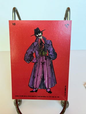 Batman Movie Cards (1989 Topps) #10 Sticker
