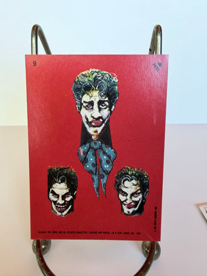 Batman Movie Cards (1989 Topps) #9 Sticker