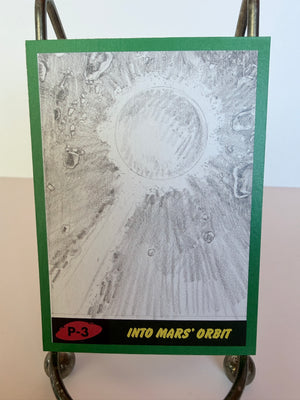 Mars Attacks: The Revenge! - 2017 Topps Trading Card Series P-3 Green Border