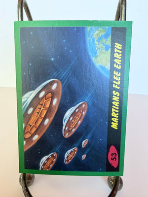 Mars Attacks: The Revenge! - 2017 Topps Trading Card Series 53 Green Border