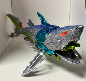 Transformers Beast Wars Mega Class Cyber Shark (Loose)