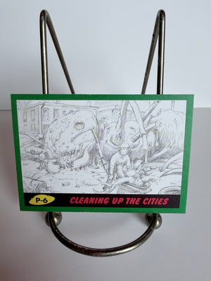 Mars Attacks: The Revenge! - 2017 Topps Green Border Trading Card P-6