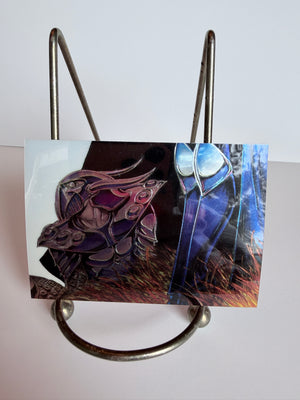 Lady Death : 1994 Trading Cards (Chaos) Chrome Tryptic Card #88