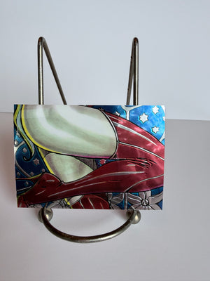 Lady Death : 1994 Trading Cards (Chaos) Chrome Tryptic Card #84