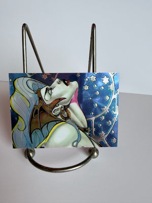 Lady Death : 1994 Trading Cards (Chaos) Chrome Tryptic Card #82