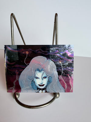 Lady Death : 1994 Trading Cards (Chaos) Chrome Tryptic Card #85