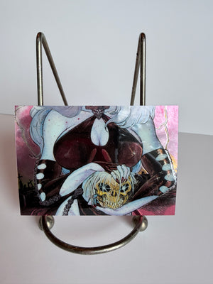 Lady Death : 1994 Trading Cards (Chaos) Chrome Tryptic Card #86