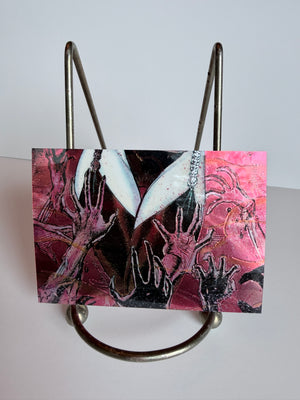 Lady Death : 1994 Trading Cards (Chaos) Chrome Tryptic Card #87