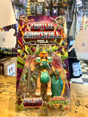 Action Figure: MOTU Origins Turtles Of Grayskull TEELA Action Figure