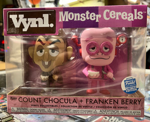 Funko VNYL. Monster Cereals: Count Chocula and Franken Berry