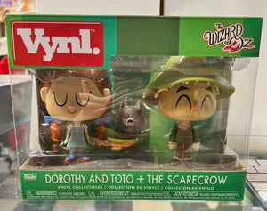 Funko VNYL. The Wizard of Oz: Dorothy, Toto, and the Scarecrow
