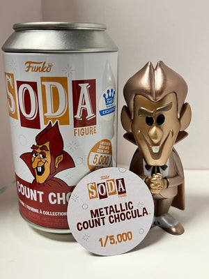 Funko Soda (OPENED): Metallic Count Chocula