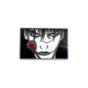 Enamel Pin: The Crow Death Rose by J O'Barr (YESTERDAYS)