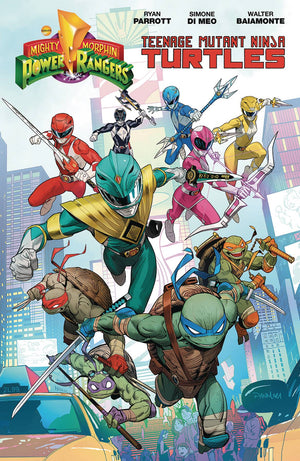 POWER RANGERS TEENAGE MUTANT NINJA TURTLES TP VOL 01 (C: 1-1