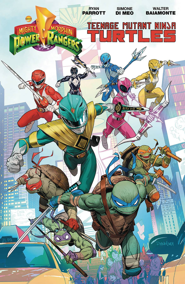 POWER RANGERS / TEENAGE MUTANT NINJA TURTLES VOL 01 TP (11/13/2024)