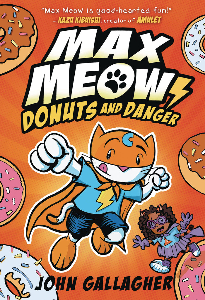 MAX MEOW CAT CRUSADER VOL 02 DONUTS AND DANGER HC