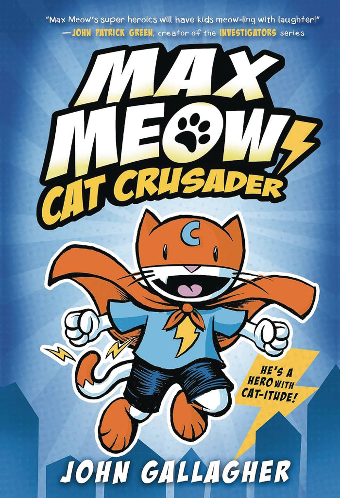 MAX MEOW CAT CRUSADER VOL 01 GN HC (NEW PTG)
