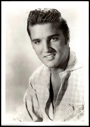 Vintage Elvis Fan Club Photo : 7" X  5."