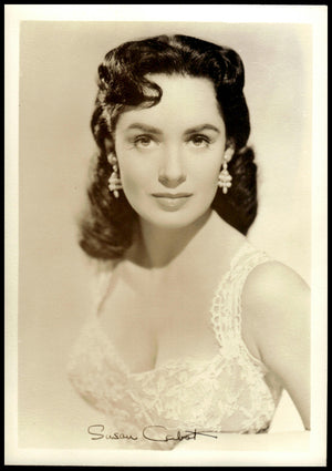 Vintage Susan Cabot Fan Club Photo : 7" X  5." (Facsimile Signature)