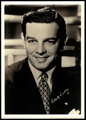 Vintage Robert Lowery Fan Club Photo : 7" X  5." (Facsimile Signature) 1940's