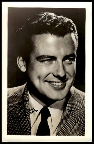 Vintage Richard Greene Fan Club Photo (Facsimile Signature) 5.5" X  3.5." 1950's
