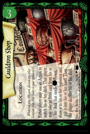 Harry Potter TCG Trading Card Game (2001) : Cauldron Shop