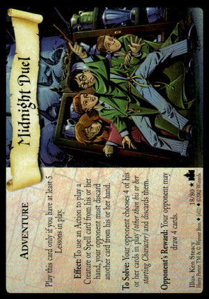 Harry Potter TCG Trading Card Game (2001) : Midnight Duel