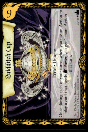 Harry Potter TCG Trading Card Game (2001) : Quidditch Cup