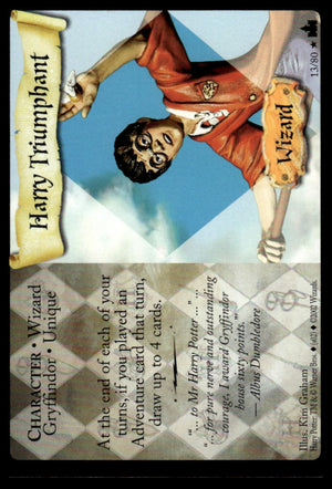 Harry Potter TCG Trading Card Game (2001) : Harry Triumphant (Non-Holo)