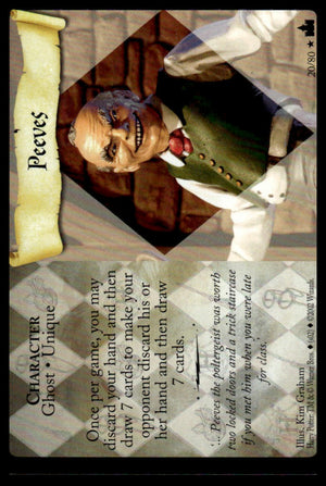 Harry Potter TCG Trading Card Game (2001) : Peeves (non-Foil)