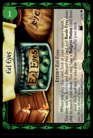 Harry Potter TCG Trading Card Game (2001) : Eel Eyes