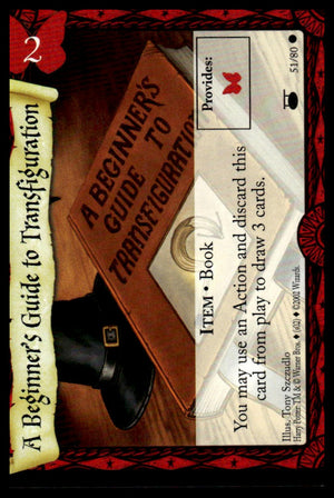 Harry Potter TCG Trading Card Game (2001) : A Beginner's Guide to Transfiguration