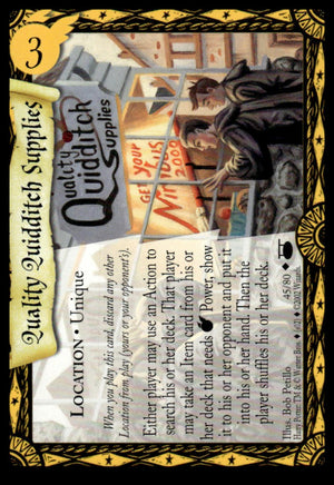 Harry Potter TCG Trading Card Game (2001) : Quality Quidditch Supplies