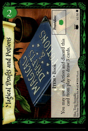 Harry Potter TCG Trading Card Game (2001) : Magical Drafts and Potions