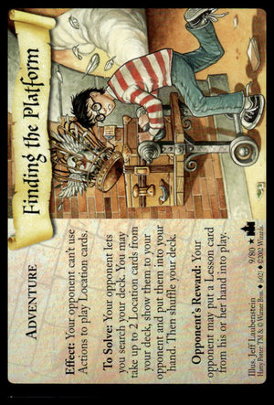 Harry Potter TCG Trading Card Game (2001) : Finding the Platform (Non-Holo)