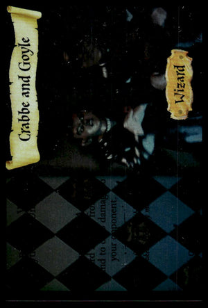 Harry Potter TCG Trading Card Game (2001) : Crabbe and Goyle 3/80 HOLO