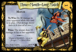 Harry Potter TCG Trading Card Game (2001) : Three-Month-Long Match