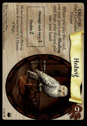 Harry Potter TCG Trading Card Game (2001) : Hedwig