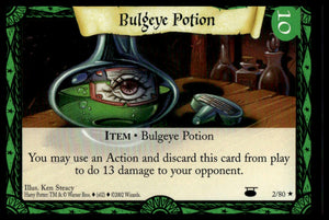 Harry Potter TCG Trading Card Game (2001) : Bulgeye Potion
