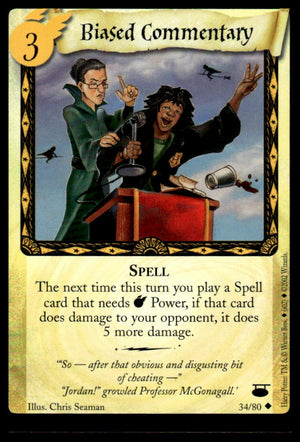 Harry Potter TCG Trading Card Game (2001) : Biased Commentary