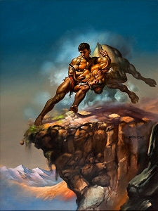 Boris Vallejo Trading Card Series 1 (1991) #6 Taurus, The Bull