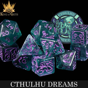 Dice Set (King Of Crits): Cthulhu Dreams (x11 Dice Set)