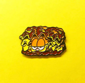 Enamel Pin: Lasagna Cat (Yesterdays)