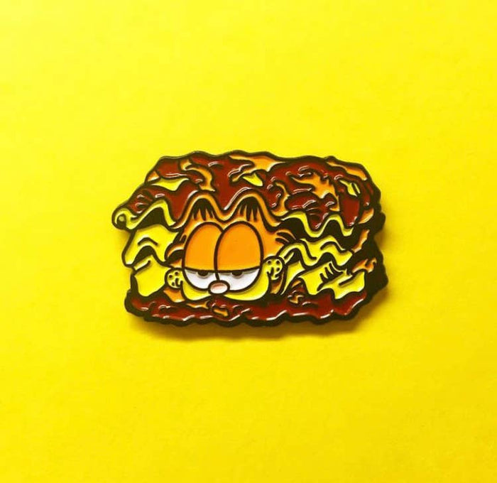 Lasagna Cat  Enamel Pin (Yesterdays)
