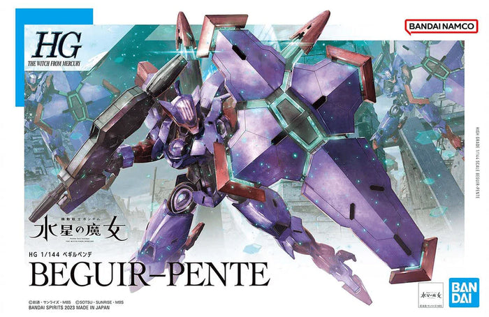 Mobile Suit Gundam: The Witch from Mercury HGTWFM Beguir-Pente 1/144 Scale Model Kit